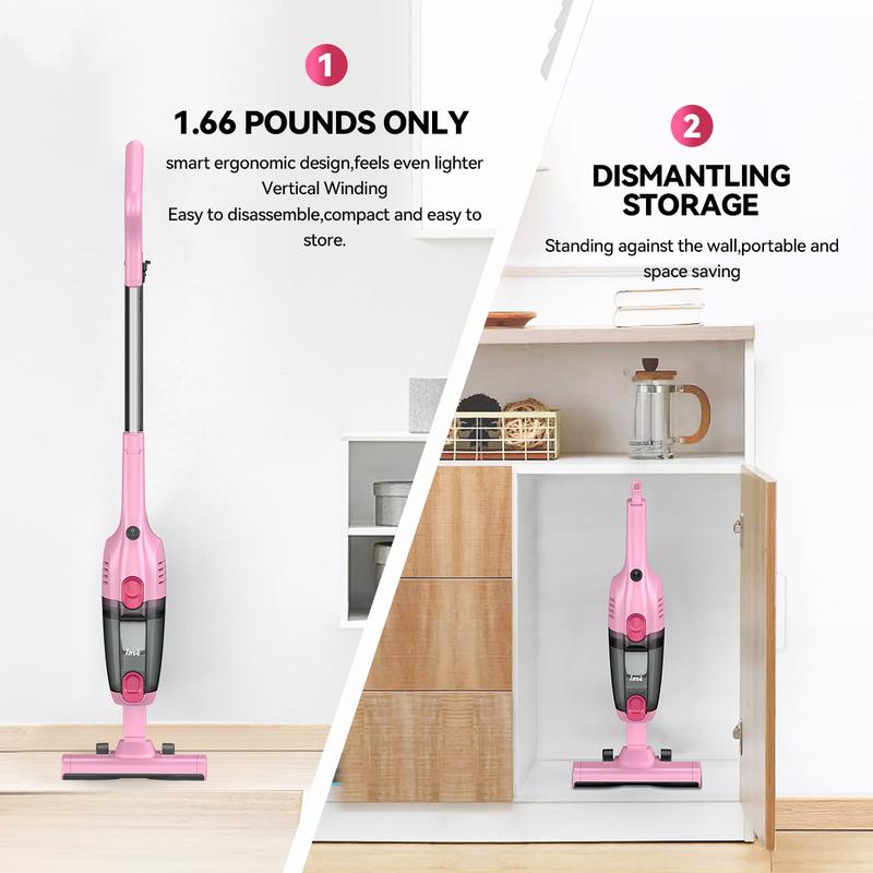 Corded Stick Vacuum Cleaner  Powerful Suction. Ultra-Lightweight Design. Everyday Convenience.